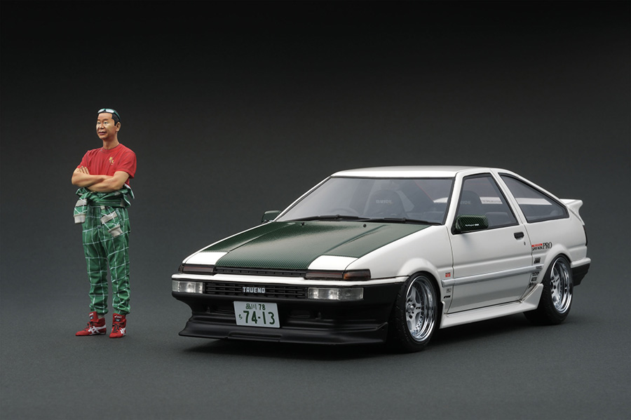 IG1296 1/18 Toyota Sprinter Trueno (AE86) 3Door TK-Street Ver