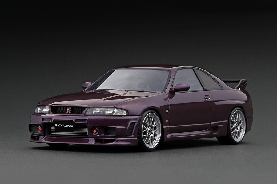 IG2779 1/18 Nissan Skyline GT-R (BCNR33) Midnight Purple | LINE UP