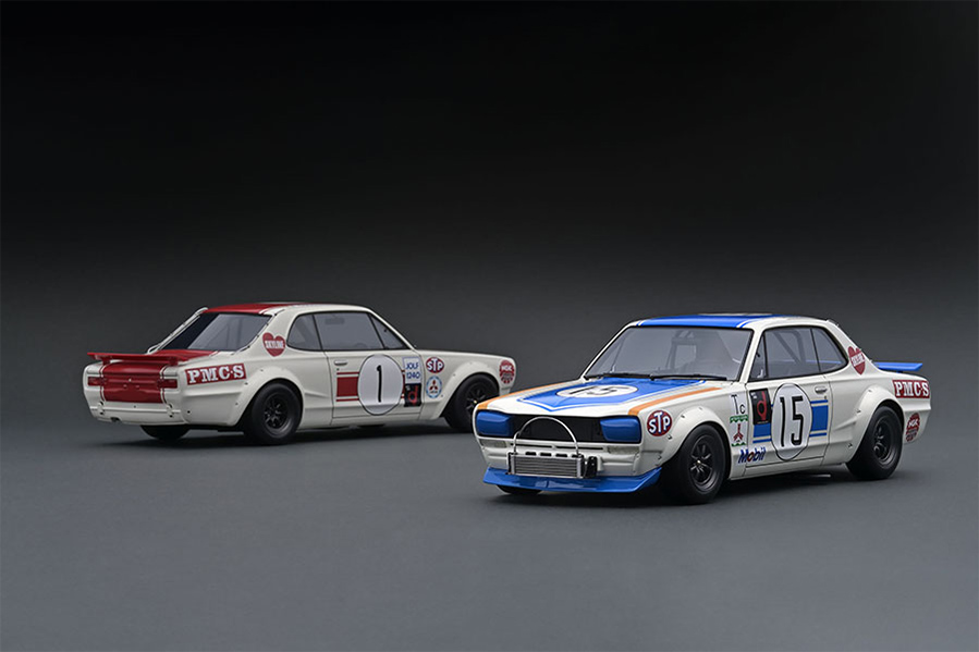 IG2016 1/18 Nissan Skyline 2000 GT-R (KPGC10) (#15) 1972 Fuji