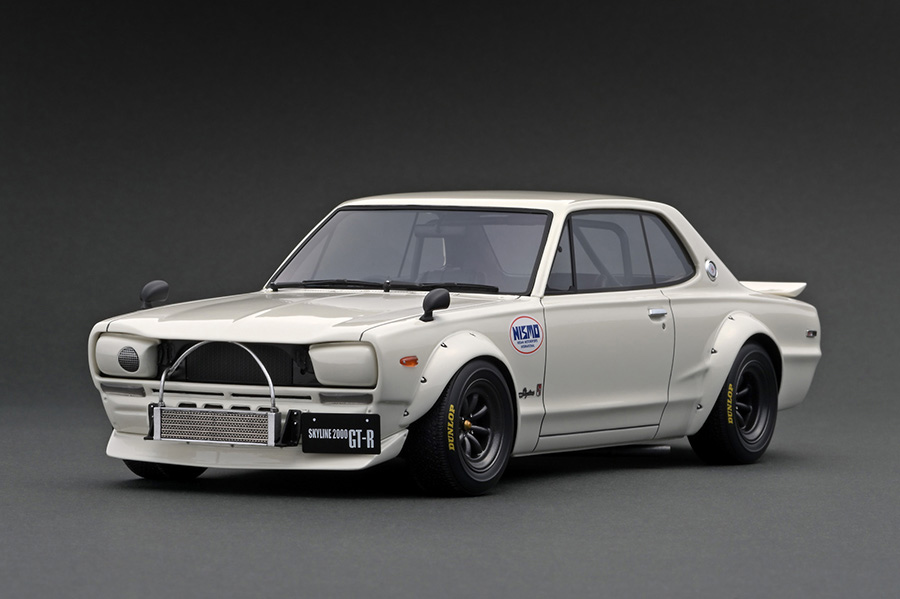 IG2019 1/18 Nissan Skyline 2000 GT-R (KPGC10) White | LINE UP