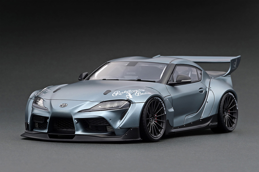 IG2034 1/18 PANDEM Supra (A90) Matte Gray Metallic | LINE UP