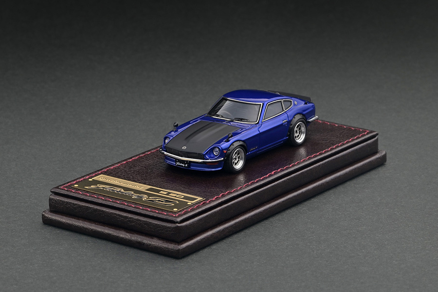 IG2311 1/64 Nissan Fairlady Z (S30) Blue Metallic | LINE UP