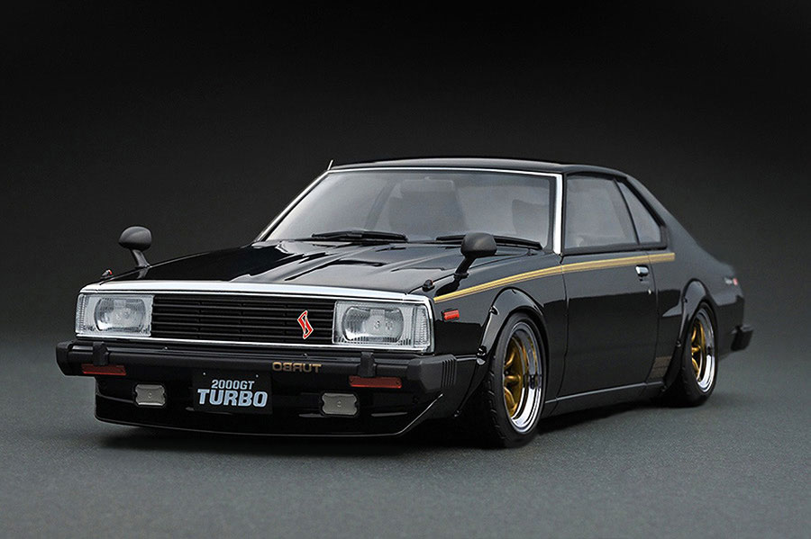 IG3474 1/18 Nissan Skyline 2000 Turbo GT-ES (C211) Black | LINE UP