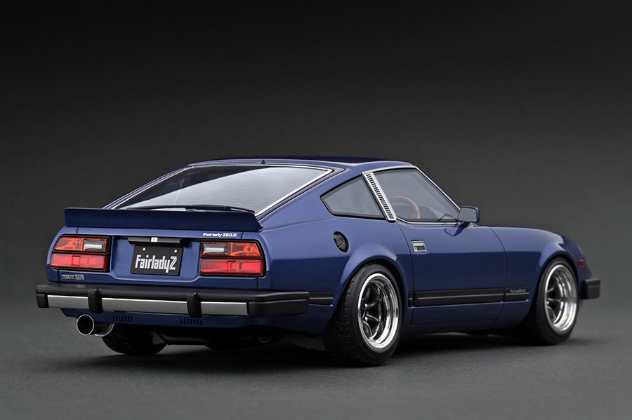 IG3518 1/18 Nissan Fairlady Z (S130) Blue Metallic | LINE UP