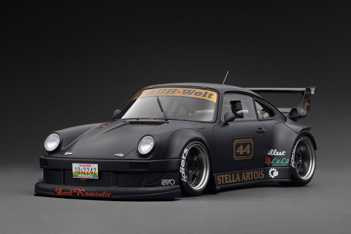 IG3694 1/18 RWB 930 Matte Black With Mr.Nakai | LINE UP | [公式