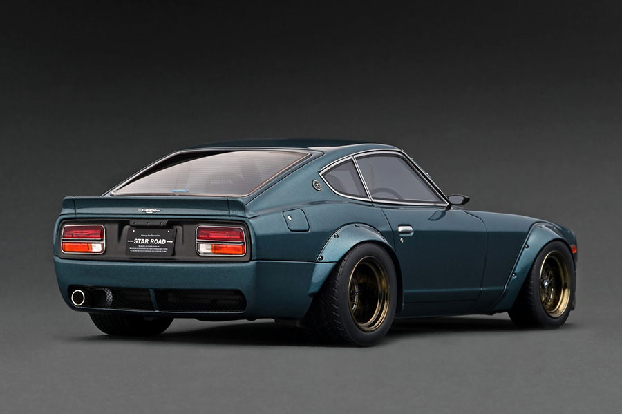 IG3111 1/18 Nissan Fairlady Z (S30) STAR ROAD Green Metallic