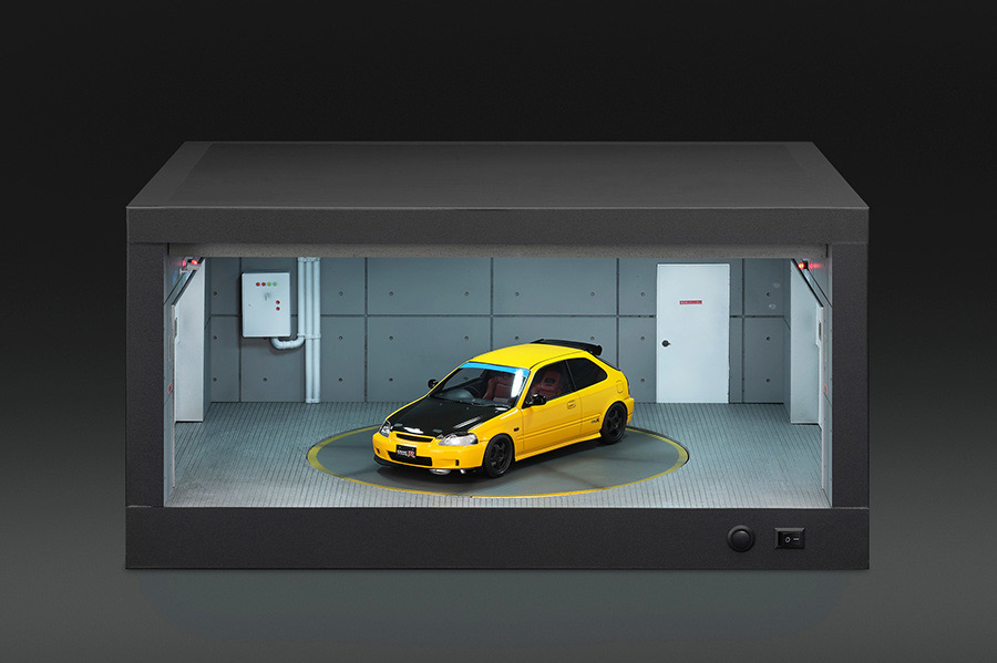 IG3121 1/18 IG-Model Car Park Diorama with rotating platform