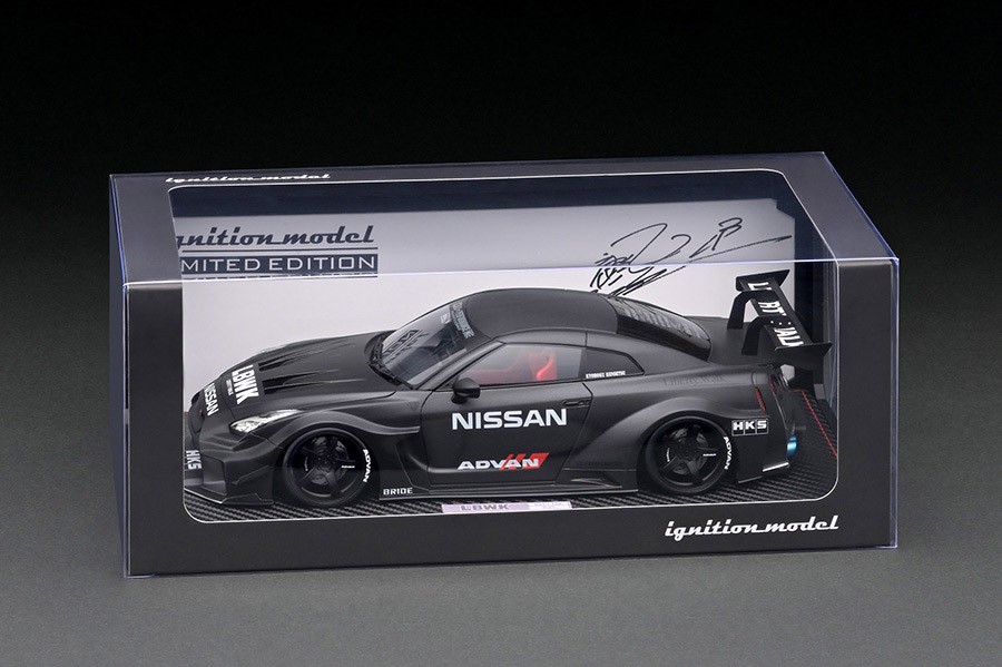 IG3144 1/18 LB-Silhouette WORKS GT Nissan 35GT-RR Carbon | LINE UP