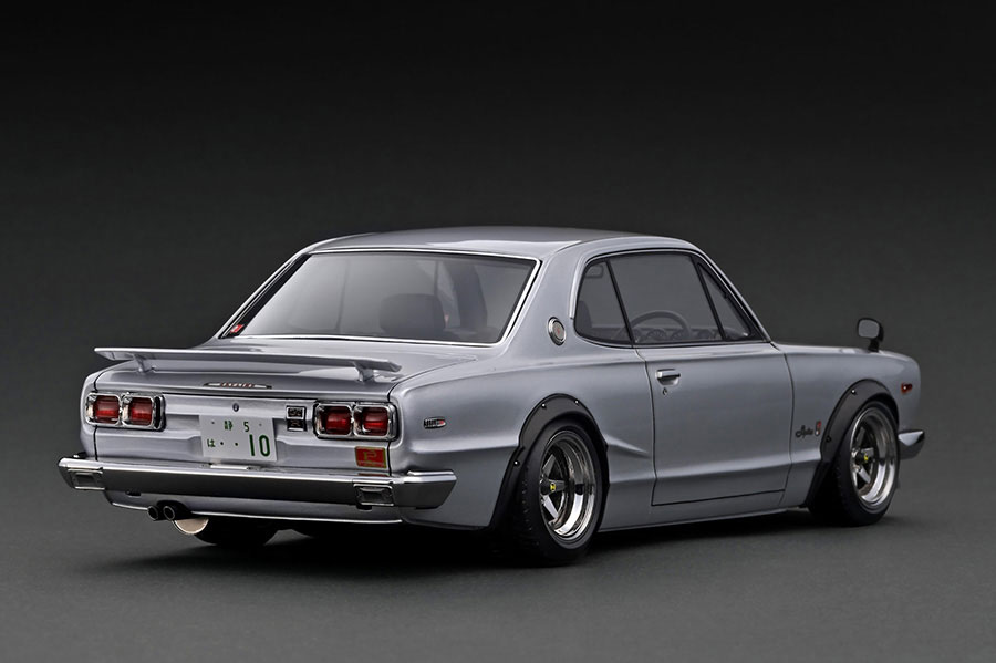IG3234 1/18 Nissan Skyline 2000 GT-R (KPGC10) Silver 10th