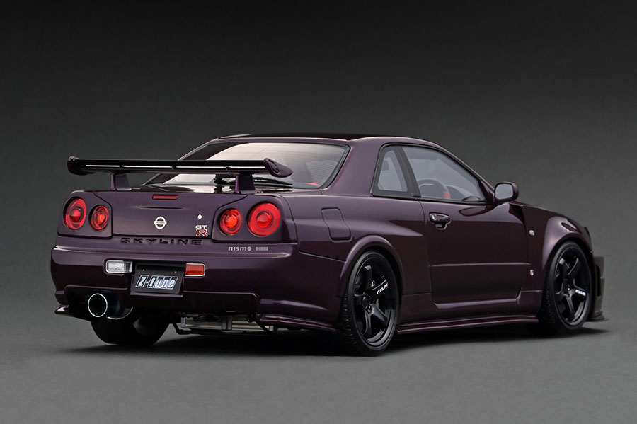 IG3225 1/18 Nismo R34 GT-R Z-tune Midnight Purple | LINE UP