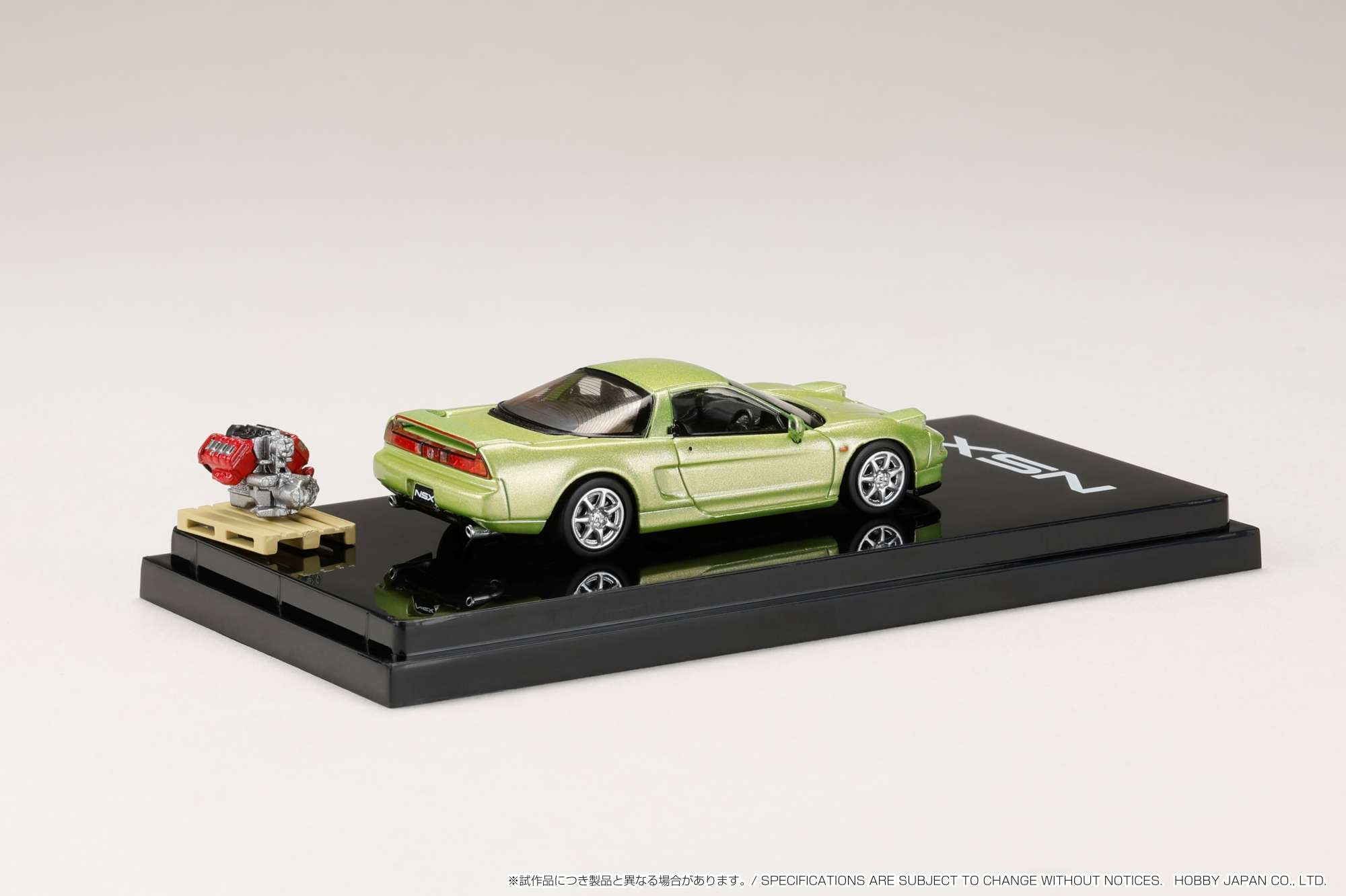 Hobby Japan HJ644006BGR Honda NSX Coupe with Engine Display Model