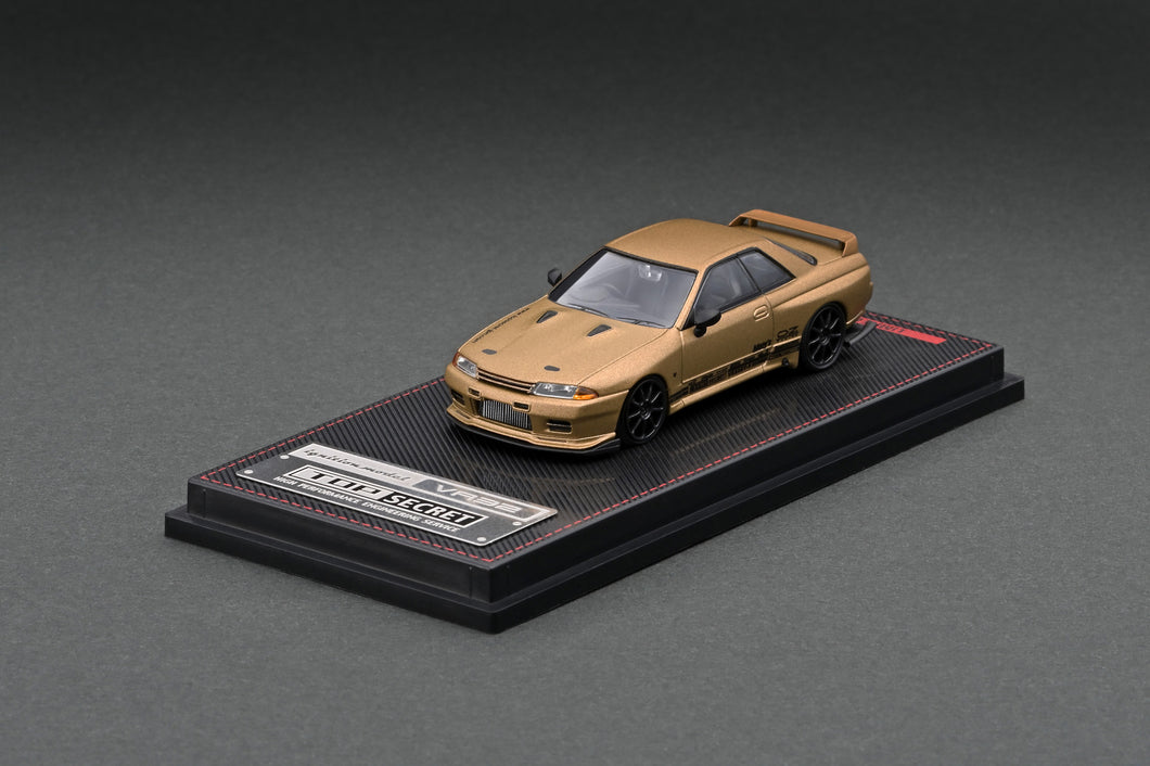IG2391 TOP SECRET GT-R (VR32) Matte Gold – ignition model