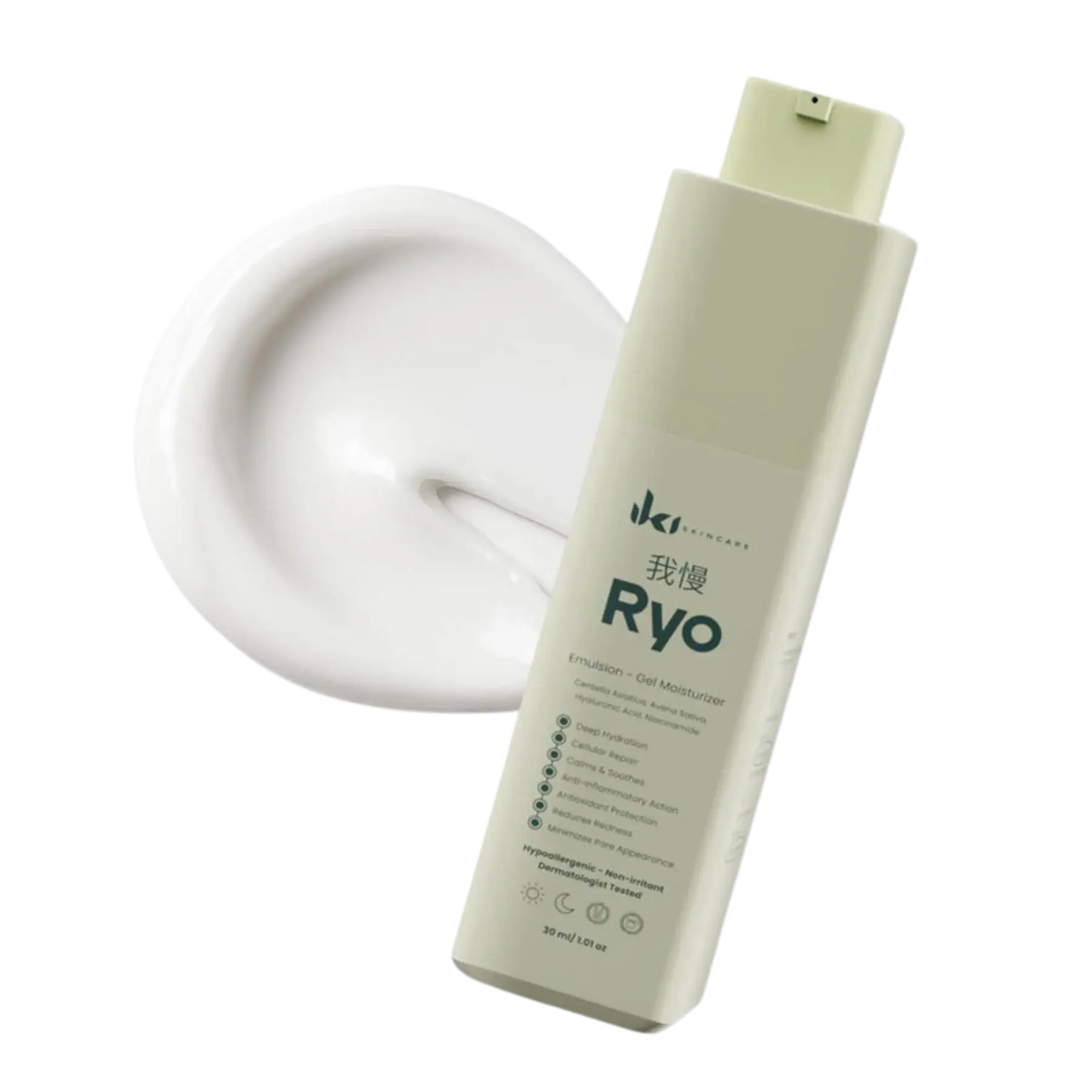 Ryo Emulsion Gel Moisturizer | Hydrating & Calming Skin Care – IKI