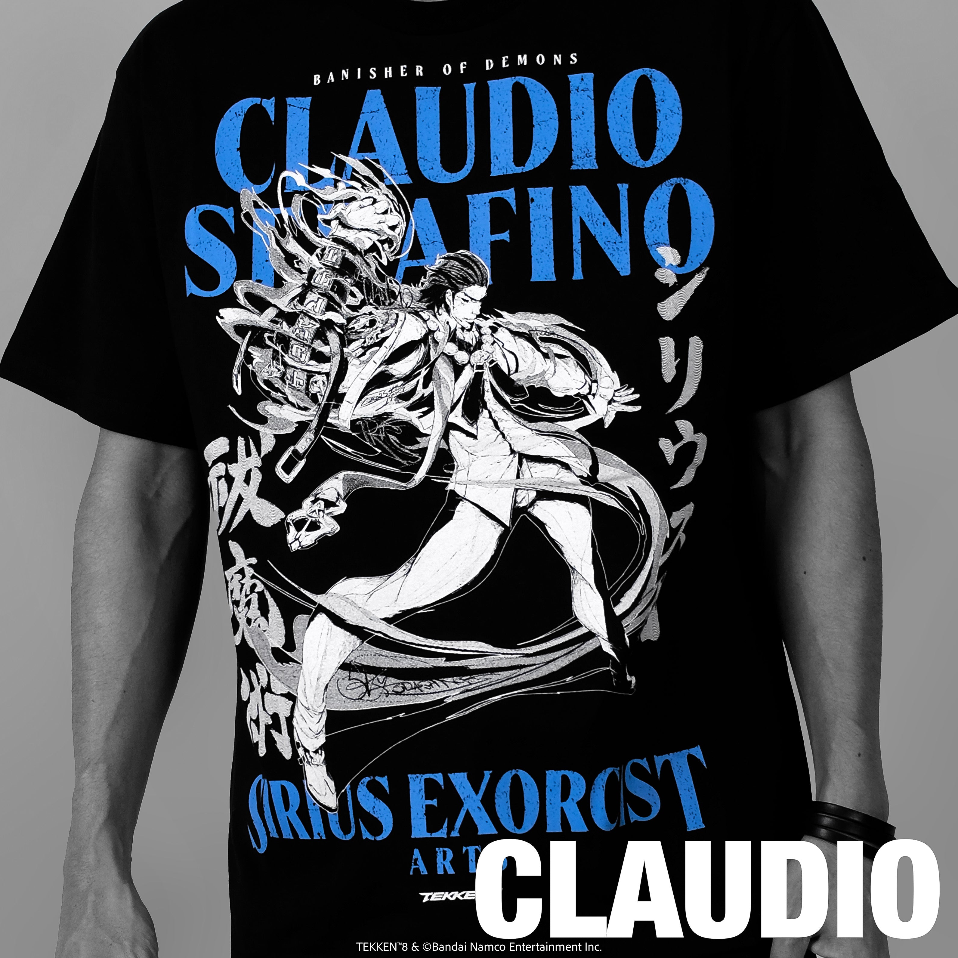 TEKKEN 8 全キャラTシャツ第二弾 Claudio Serafino