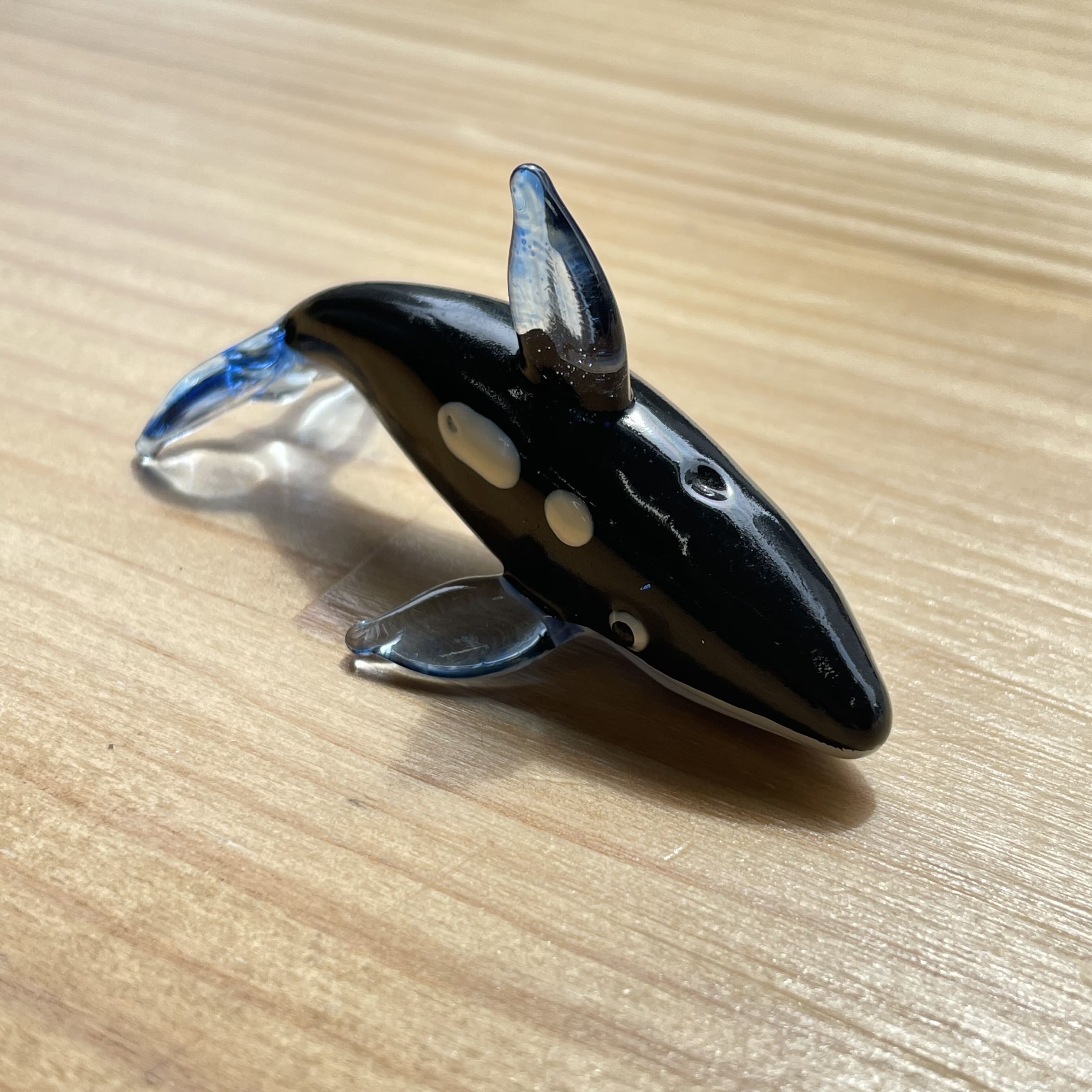 ガラス細工（クジラさん） / アジアン雑貨イムスアイ