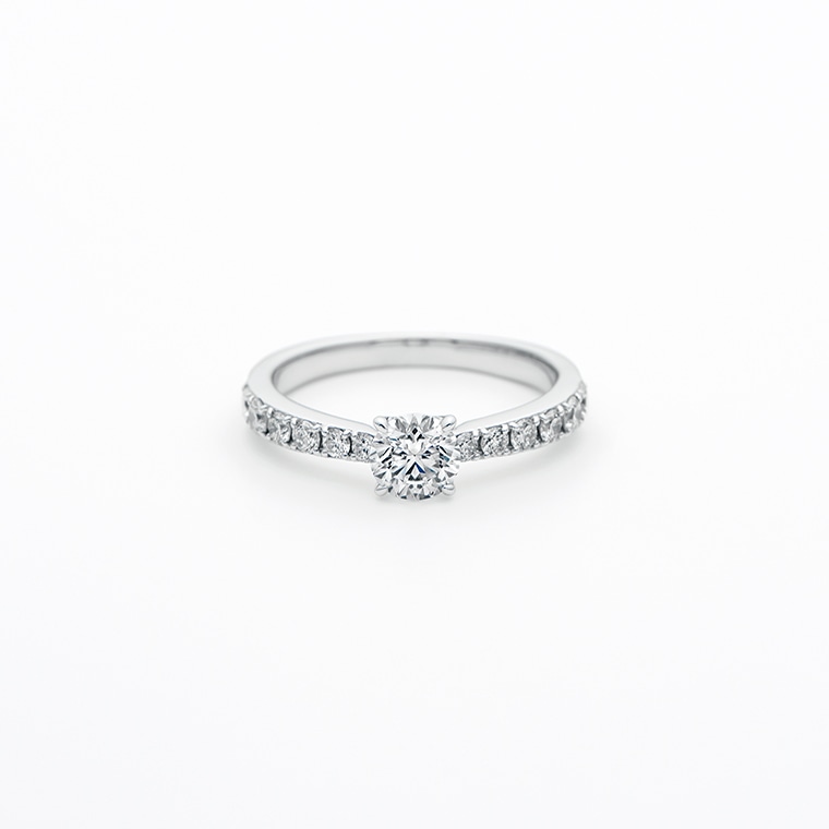 L004 ラボグロウンダイヤモンド/リング/0.50ct(プラチナ): SHINCA