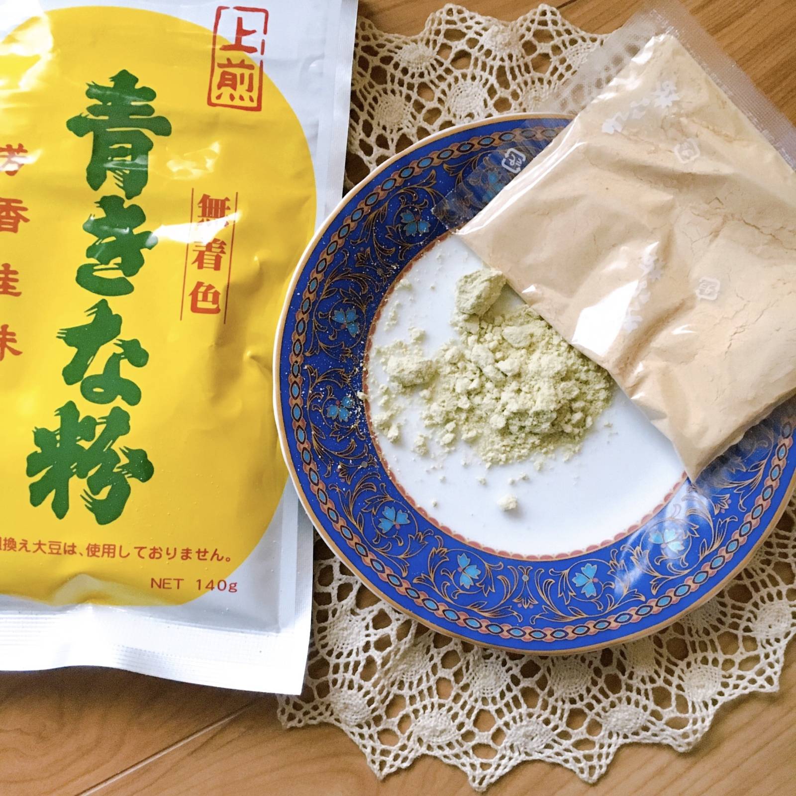 実食レポ】広島県では定番！？濃厚な味わいの「上万 青きな粉」試して