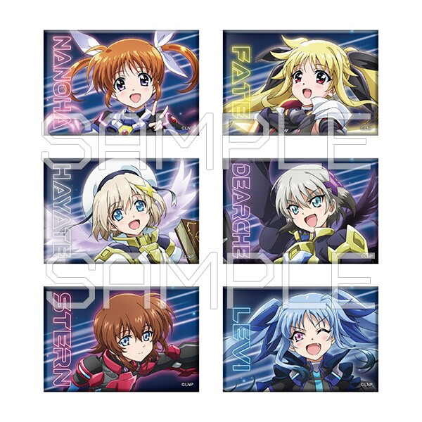 魔法少女リリカルなのは 缶バッジ なのは スピードくじ マルイ 魔法