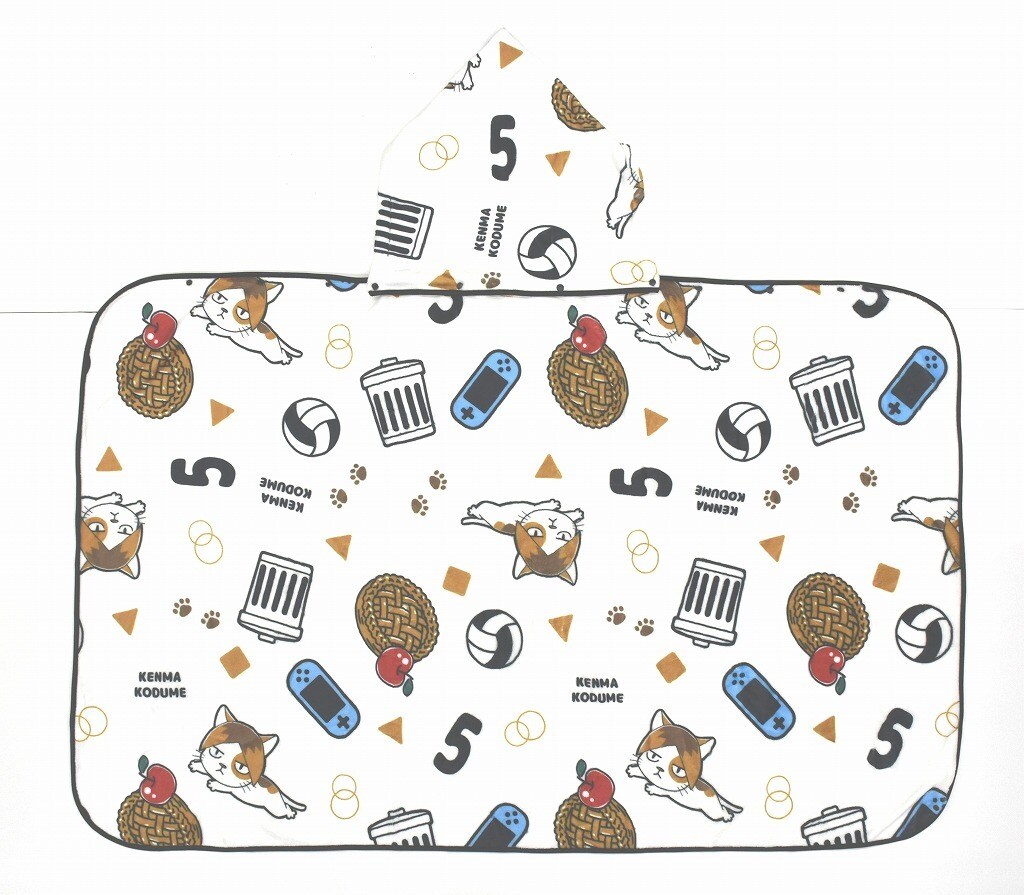 ハイキュー!! 弧爪ネコ ブランケット | ブラックバルーンマーケット