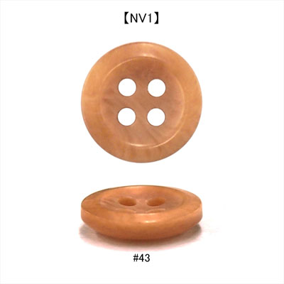 貝調ボタン T-437[プラスチックボタン] 松村釦/島田商事 - Trim-park