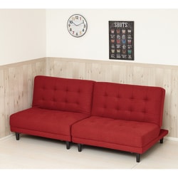 ヨドバシ.com - クロシオ New離せるソファーベッド ラズベリー 66352