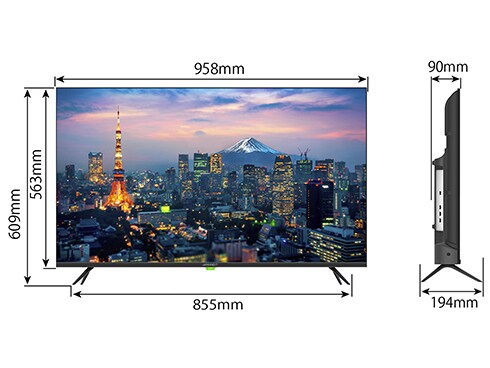 ヨドバシ.com - JAPANNEXT ジャパンネクスト 液晶ディスプレイ/43型/4K