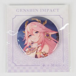 ヨドバシ.com - ミホヨ miHoYo 原神 キャラクター缶バッジ 八重神子