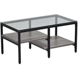 ヨドバシ.com - B.Bファニシング ガラスセンターテーブル Exie グレー