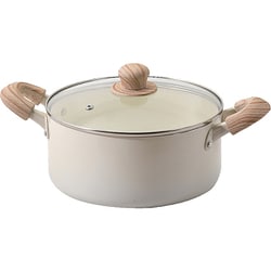 ヨドバシ.com - パール金属 PEARL 両手鍋 22cm 深型 内面セラミック