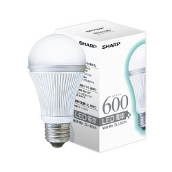 ヨドバシ.com - シャープ SHARP LED電球 E26口金 昼白色相当 560lm DL