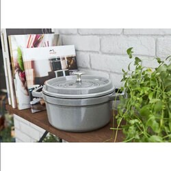 ヨドバシ.com - ストウブ STAUB ピコ ココット ラウンド 18cm グレー