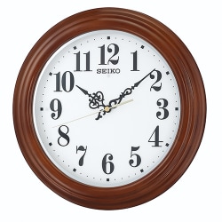 ヨドバシ.com - セイコータイムクリエーション 電波掛時計 茶 KX228B