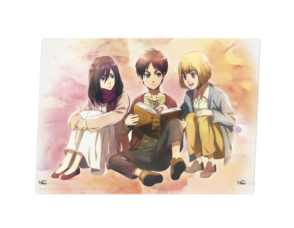 進撃の巨人】エレン ミカサ アルミン/一番くじ~地鳴らし~ D賞アクリル