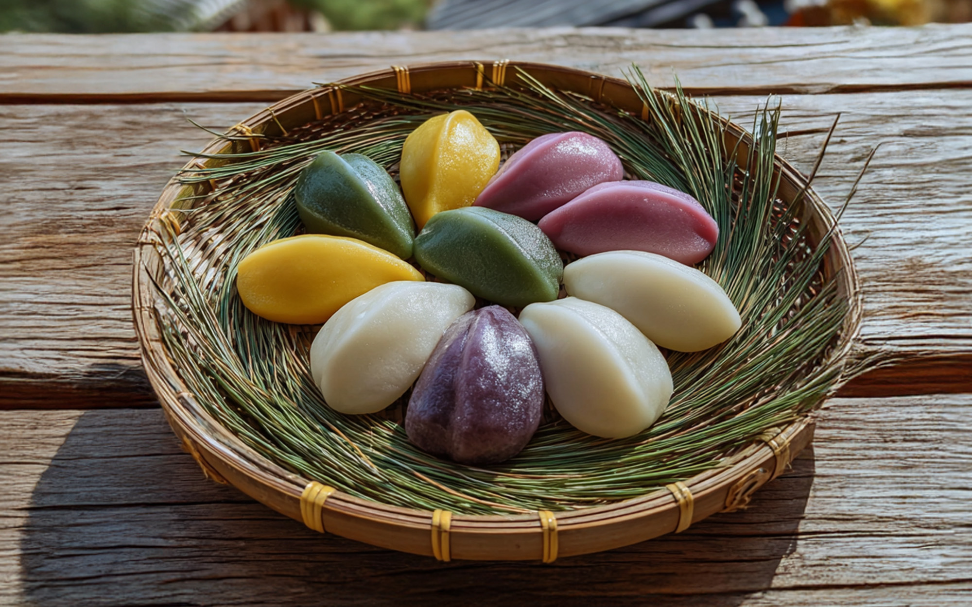 Songpyeon: The Korean Half-Moon Rice Cake
