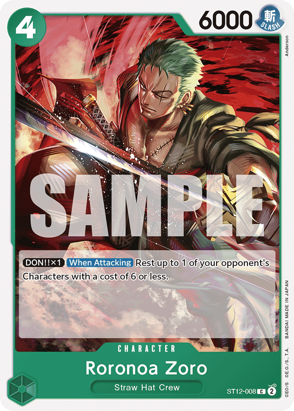 OPTCG | Products | [ST12-008] Roronoa Zoro