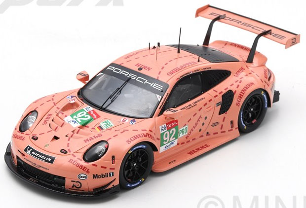 Porsche 911 RSR No.92 Porsche GT Team Winner LMGTE Pro class 24H