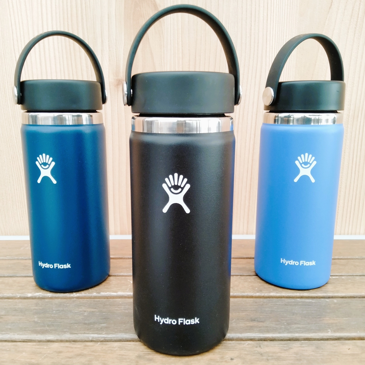 ハイドロフラスク 16oz Wide Mouth ステンレスボトル ハシビロコウ