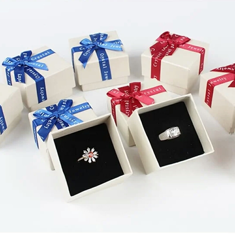 楽天市場】リボンラッピングボックス（レッド/ブルー