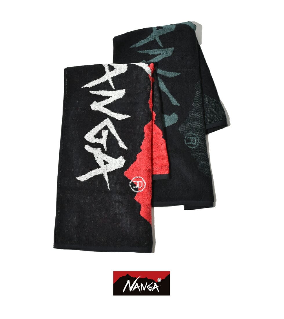 楽天市場】【P20倍】ナンガ NANGA ロゴ フェイスタオル タオル