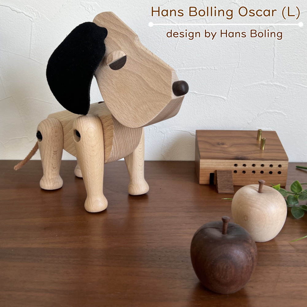 楽天市場】犬 置物 木製オブジェ ハンス・ブリング オスカー [ L
