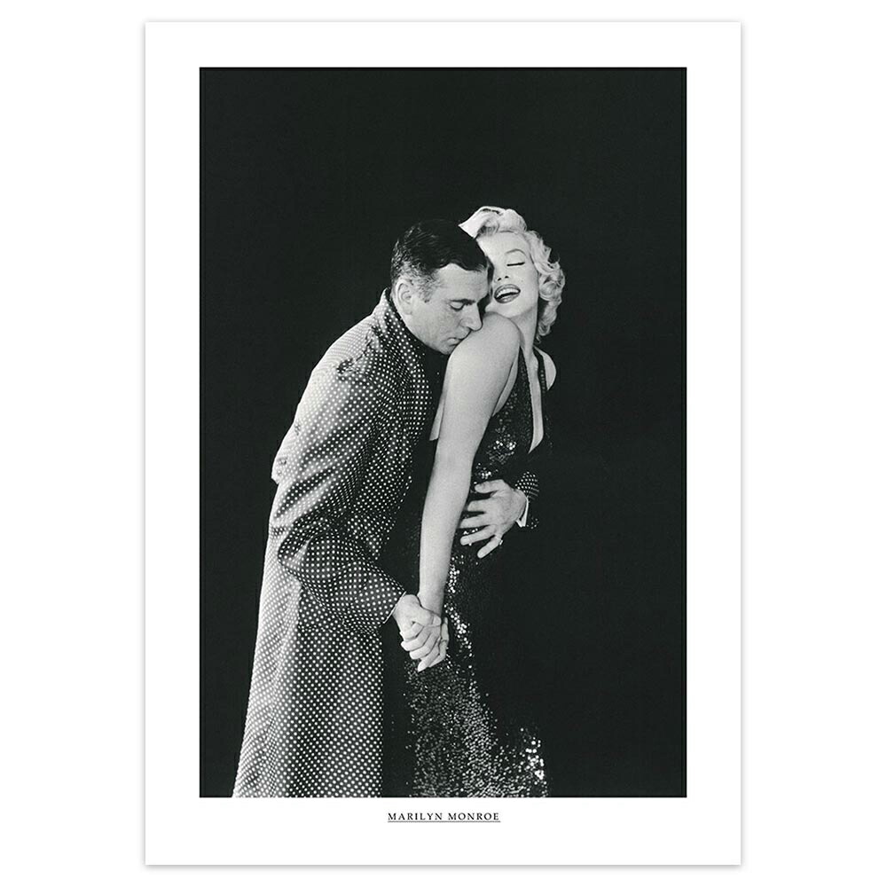 額絵 マリリンモンロー 正方形 シルバーフレーム ID-201 額絵 マリリン