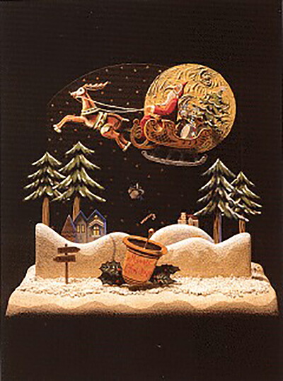 シャドーボックス tam tam toys B-2 MERRY CHRISTMAS|レジンクラフト