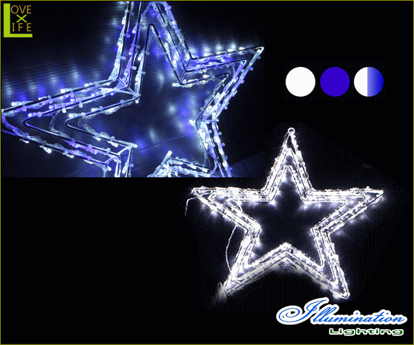 ヤマダモール | 【LED】【120球】LEDスターライト【星】【スター】【3