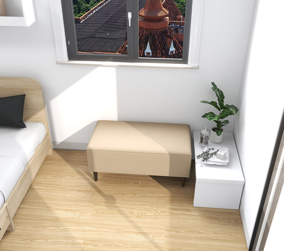 楽天市場】ベンチソファ 背もたれなし おしゃれ 狭い空間 ヌック