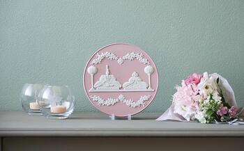 楽天市場】ウェッジウッド ジャスパーウエア 雛ドールプレート ピンク