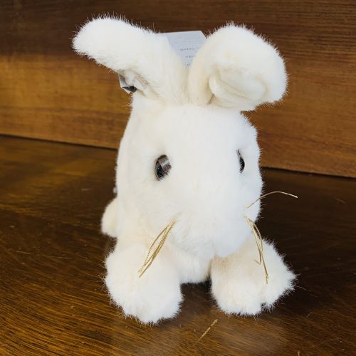 楽天市場】DZベイビーラビットハグ／CREAM白うさぎベビーの