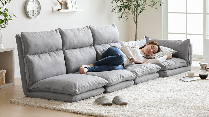 dショッピング |ソファ ソファー 3人掛け 送料無料 ローソファー