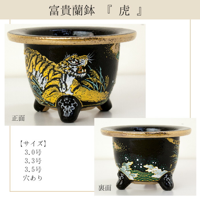楽天市場】◇京楽焼窯元「愛楽園」直送◇『富貴蘭鉢 虎・新龍・鳳凰