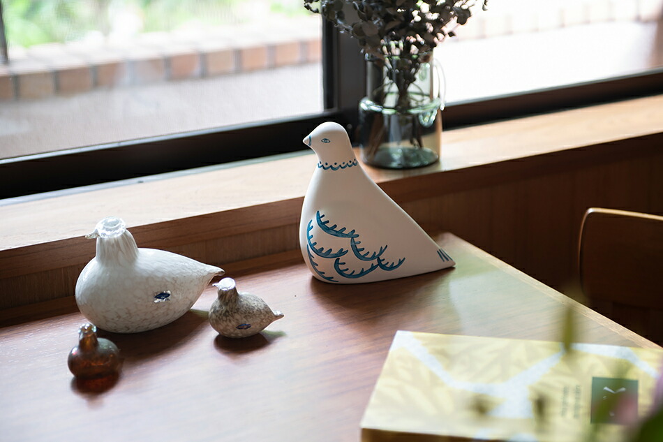 海辺の鳩／Havsduva（ケラミックステュディオン／Keramikstudion×皆川