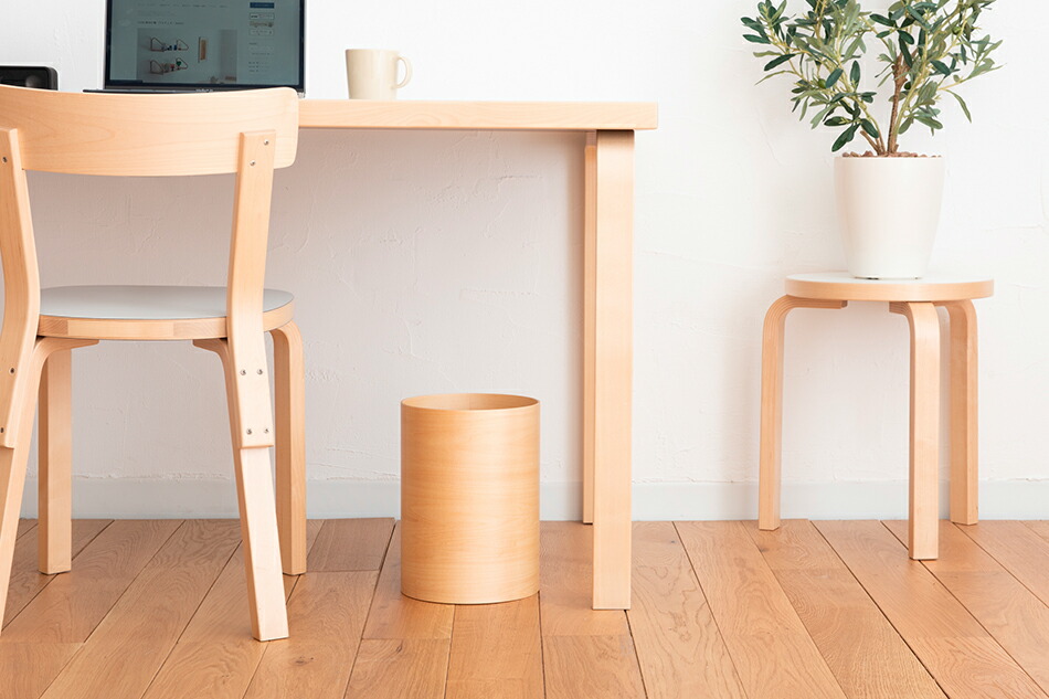 free design 別注】プライウッド ダストボックス ナチュラル（サイトー